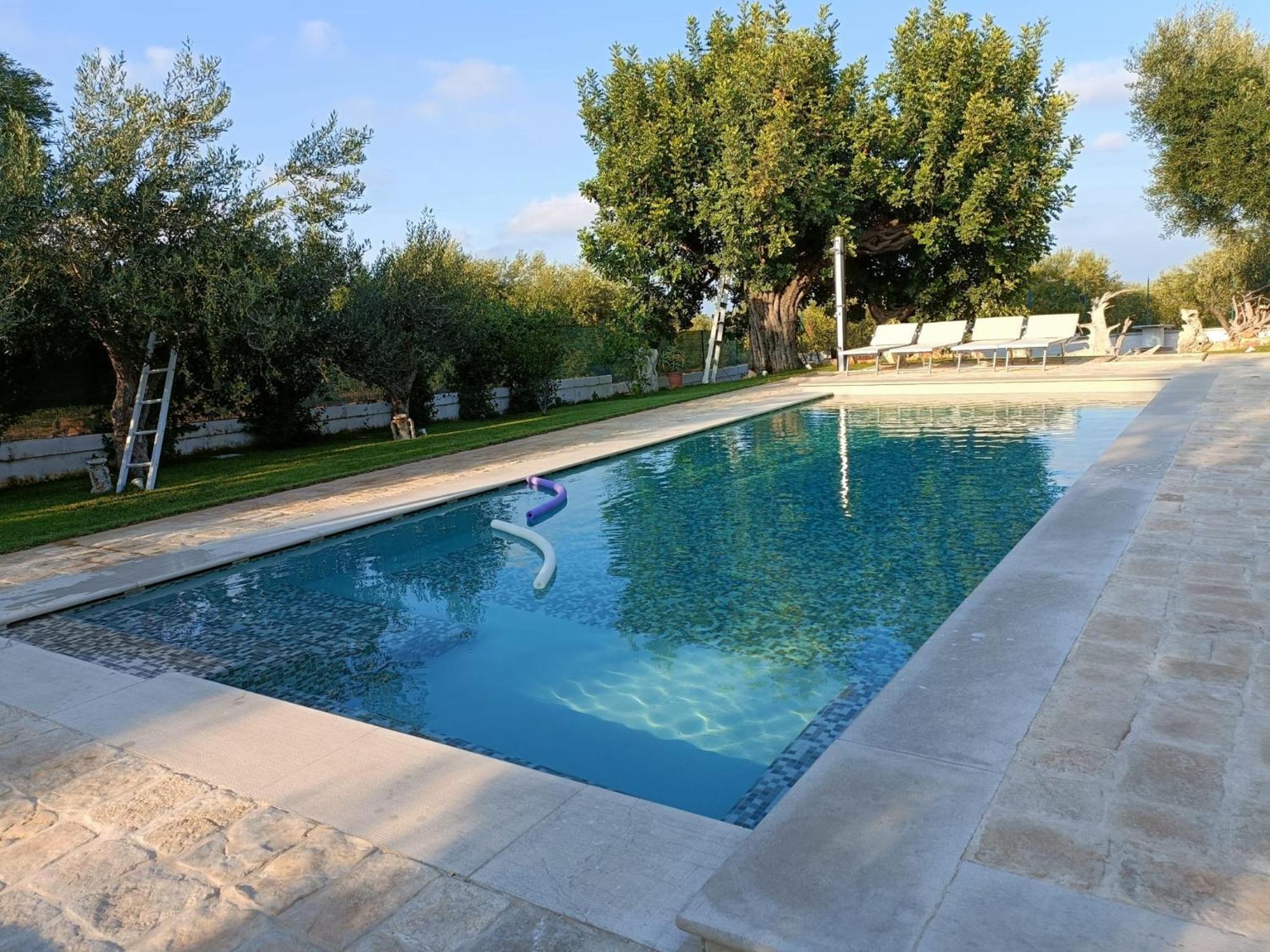 Il Vecchio Carrubo - Villa Con Piscina A Sfioro Macchia di Monte Exterior photo